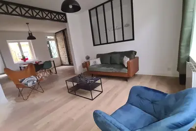 Image de maison complète 3kms de la plage