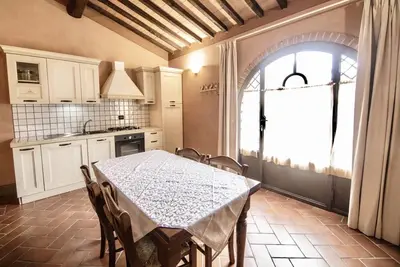 Image de I Piastroni Three-room apartment in residence with pool