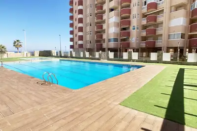 Image de 3-bedroom with pool and paddle court frontline to the Mediterranean Sea