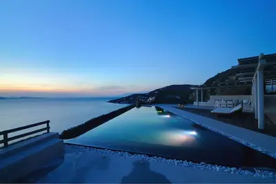 Image de Villa Ivy with beautiful view from the infinity pool over the sea