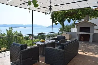 Image de Maison de vacances Orebić pour 1 - 4 personnes avec 2 chambres à coucher - Logement de vacances dans