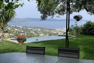 Image de Maison vue imprenable sur la baie de Cavalaire