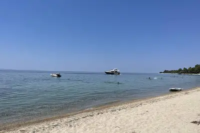 Détendez-vous dans cette propriété de Sithonie avec vue sur l'océan