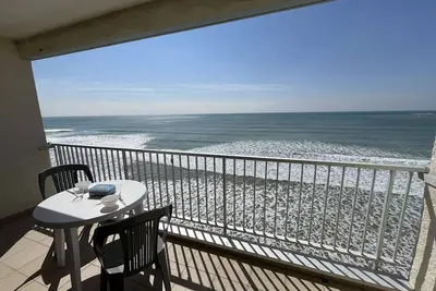 Image de Studio vue mer, accès direct plage, balcon, Tv, 6e étage