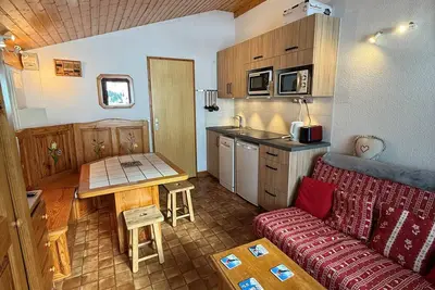 Image de Appartement cosy aux Saisies, 4 pers, balcon sud