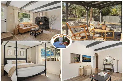Image de Newly Rennovated & Modern cabin. Outdoor dining & Relax area! Adorable Cabin!
