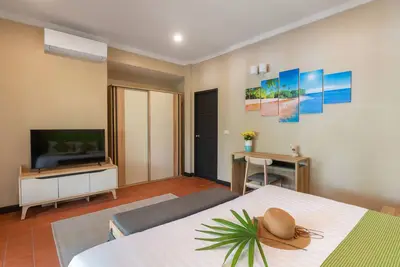 Beach cottage in a fully managed villa resort on the best beach of Samui
