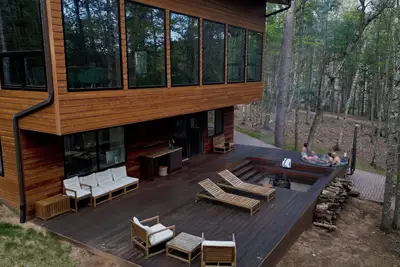 Image de New build unique B Family At The Lake Cabin