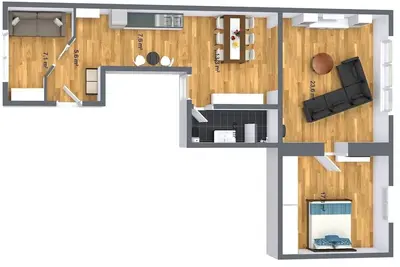 Image de Newly renovated vacation apartment in the Saarschleifenland