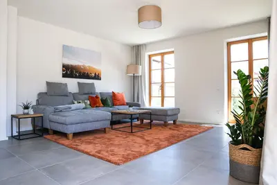 Image de Ferienhaus 132 qm, 1-4 Personen, 2 Sep. Schlafzimmer, Terrasse, Balkon, Wlan