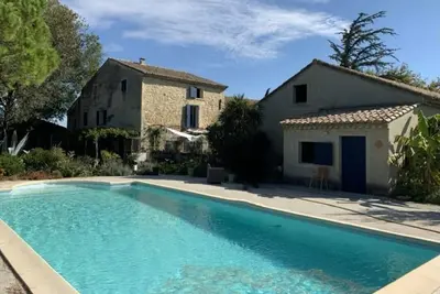 Image de Magnifique Mas provençal. \nSans vis à vis avec piscine et grand jardin clos.