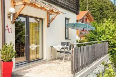 Image de Ferienwohnung in Ruhiger Lage, Garten - 1 Sz - Feriendorf Pöllauberg