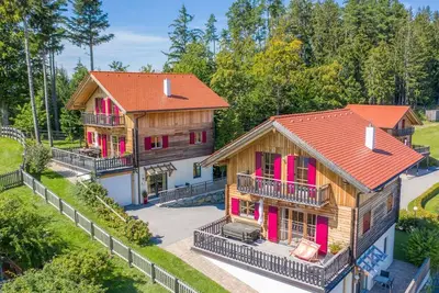 Image de Ferienhaus mit Panoramaausblick und Sauna - 3 Sz - Feriendorf Pöllauberg