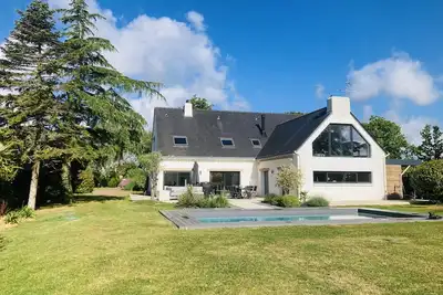 Image de Loue maison entre mer, bourg et golf à Baden