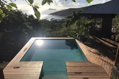 Image de Two pool luxury Bequia villa w/ lush tropical ocean views
