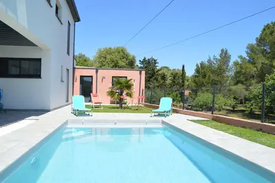 Image de Charmant logement vue mer et montagnes, proche de la plage