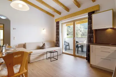 Image de Appartement de vacances \"Stiflerhof Apt Alpenrose\" avec vue sur les montagnes