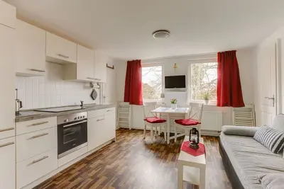 Image de Appartement de vacances 'Kapitänsferienhaus Romantik' avec terrasse partagée et Wi-Fi