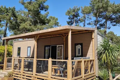Image de Mobil Home Ultimate Plus 6 personnes Camping 5* Accès direct à l'océan