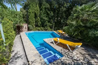 Image de Maison de campagne \"Camp De La Caseta\" avec vue sur les montagnes, piscine privée et Wi-Fi