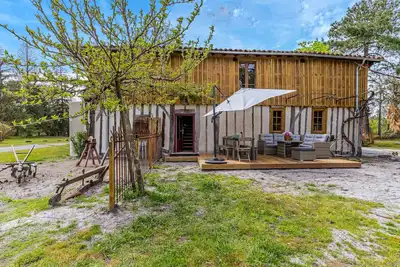 Image de Maison \"La Grange\" avec piscine partagée