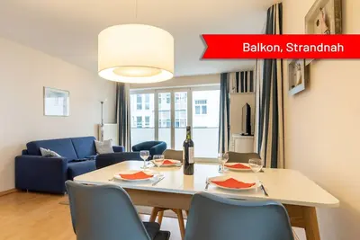 Image de Villa Strandidyll Neubau Ferienwohnung E3 - Apartment E3 / 2 - Raum - Apartment mit Balkon