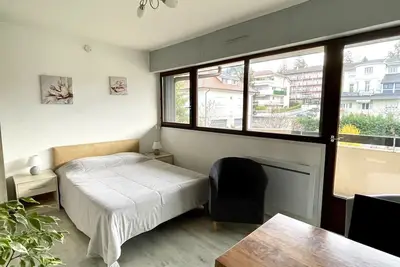 Image de Studio calme avec balcon, parking et animaux admis à Aix-les-Bains
