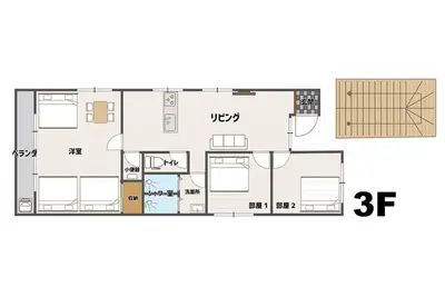 Image de 301 With kitchen Freely charter 3ldk 9 adult / Naha Okinawa