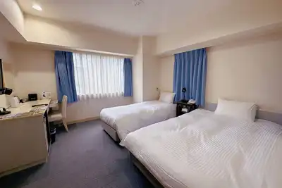 Image de Room without meals Nonsmoking Economy twin f / Fukuoka Fukuoka
