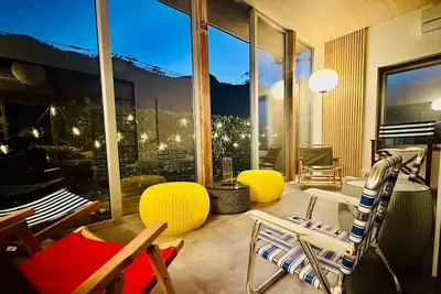 Image de A private inn with a large bath a terrace where y - Kamiya Resort Okutama Terrace Bath / Ome Tokyo