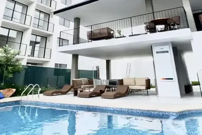 Image de Apartment with pool, excellent location for haciendas and event rooms