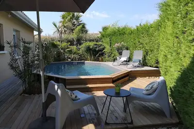 Image de Villa de charme au calme avec piscine chauffée