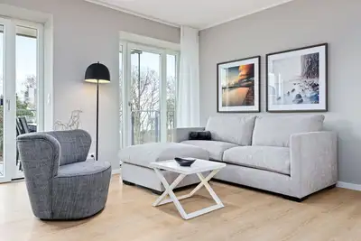 Image de Familienapartment an der Ostsee mit Balkon & Zwei Bädern - nur 130 m zum Strand!