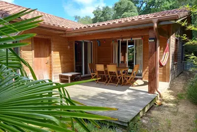 Image de Pays Basque&Landes, Maison Bois classée 4 étoiles 🌟 🌟 🌟 🌟 à 3, 5km de la plage