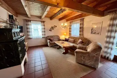 Image de Waldhaus 48 fĂĽr bis zu 7 Personen mit Terrasse