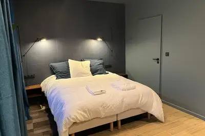 Image de Chambre double avec salle de bain