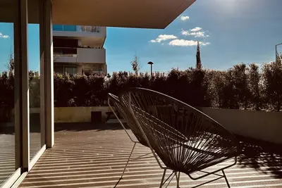 Image de Appartement avec jardin privé-Belas Country Club