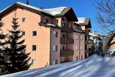 Image de Appartement de vacances St-Moritz pour 1 - 4 personnes avec 2 chambres à coucher - Appartement de va