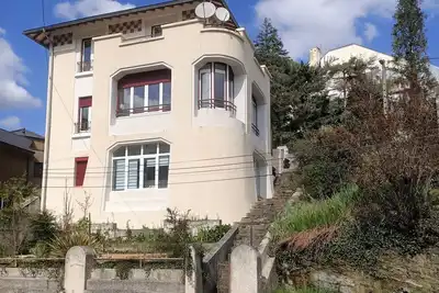 Image de le gîte du gave 3*, proche des sanctuaires, vue sur gave et montagne