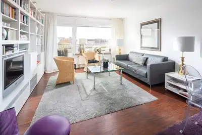Image de The \"Sonnenschein 31\" vacation apartment is located in Kampstraße, with a direct view