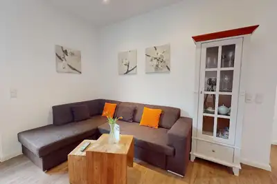 Image de The vacation apartment \"Meeresloft 2\" is located on the second floor of the house.