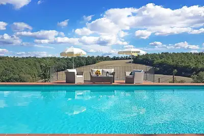 Image de Maison de vacances privée avec climatisation, Wifi, piscine privée, Tv, véranda, vue panoramique