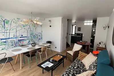 Image de Maison de village Chic&Design à l'île de Ré, plages et commerces en 5 mn à pied