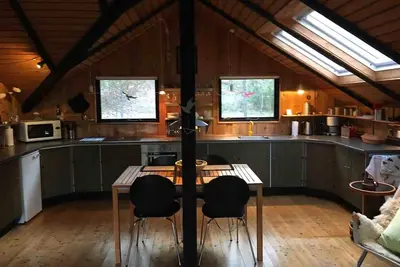 Image de Cottage on Anholt facing a large.