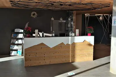 Image de Appartement haut de gamme en bord de pistes avec vue magnifique