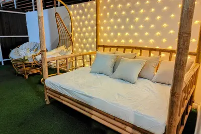 Image de Cozy apartment in center with an amazing courtyard, 2 beds, Tv, near beach