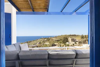 Appartement \"Konstantinos and Eleni's\" avec vue sur mer, Wi-Fi et climatisation