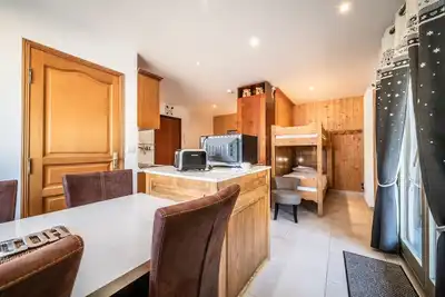 Image de Studio 'Au Rêve Savoyard 2' avec jardin partagé, pour 4 personnes