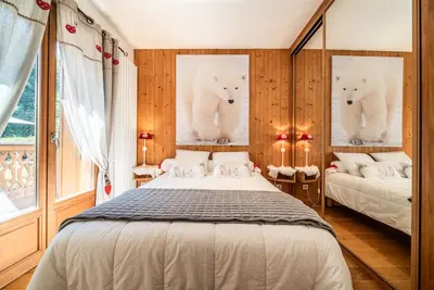 Image de Appartement \"Au RĂŞve Savoyard 5\" avec vue sur la montagne pour 4 personnes