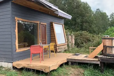 Tiny House with Private Jar 1